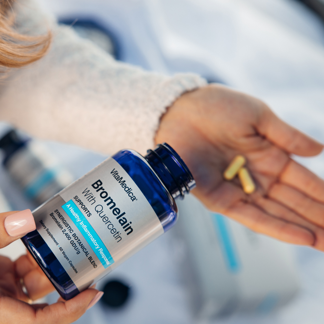 Recovery Support Program: Morning & Evening Program + Bromelain with Quercetin