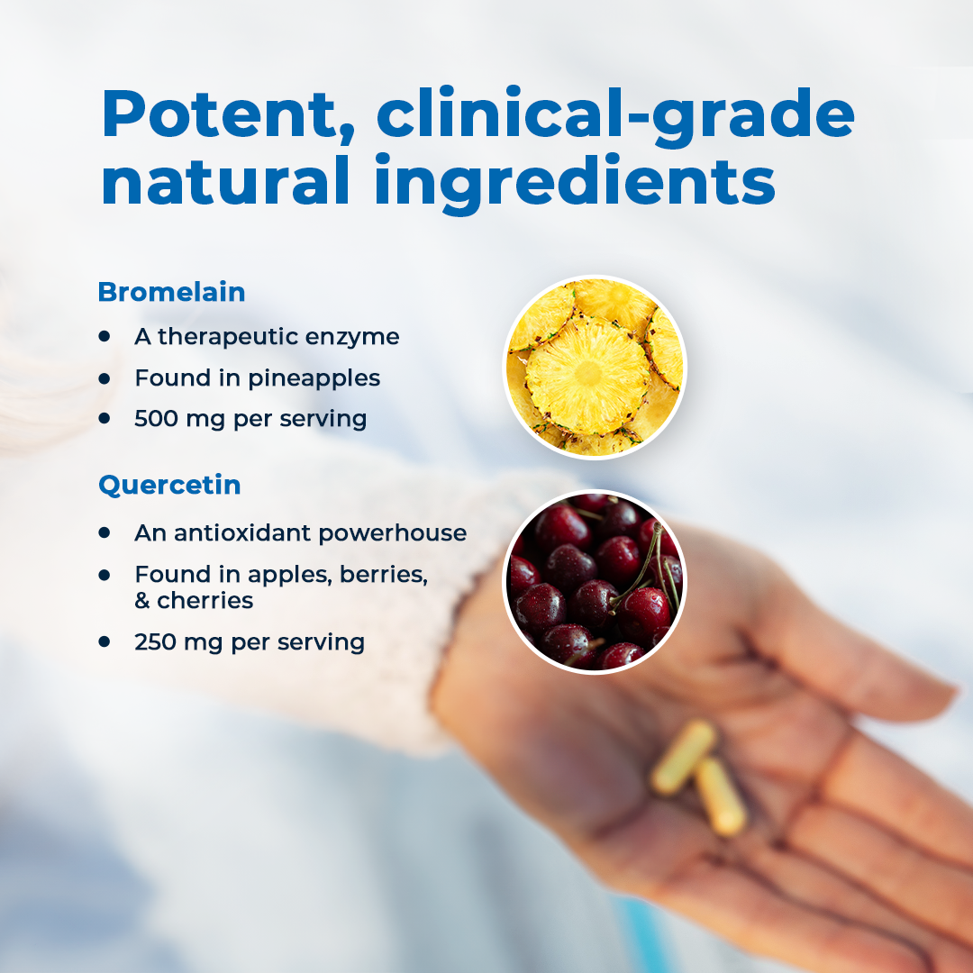 Bromelain with Quercetin Blister Pack