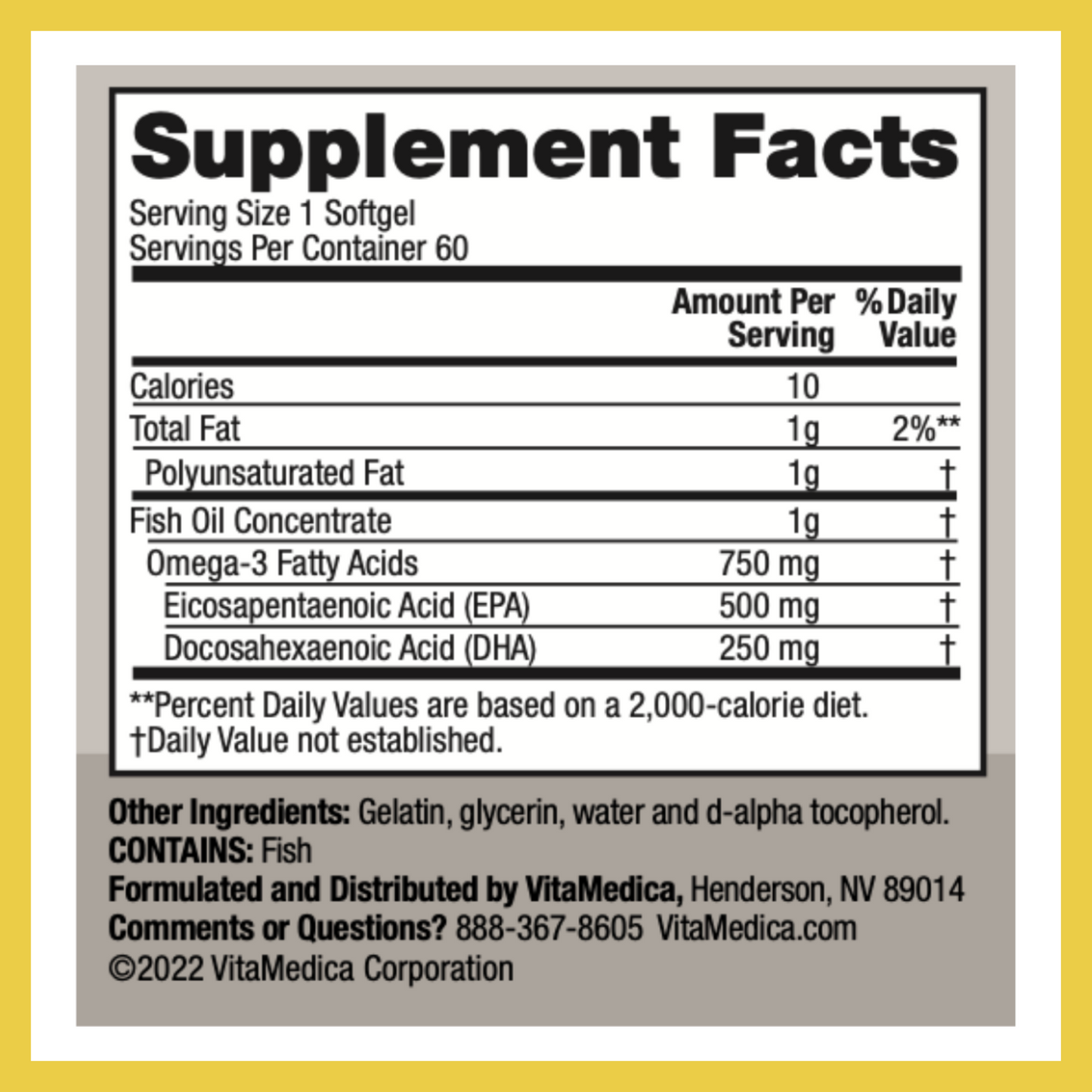 Super EPA DHA Fish Oil