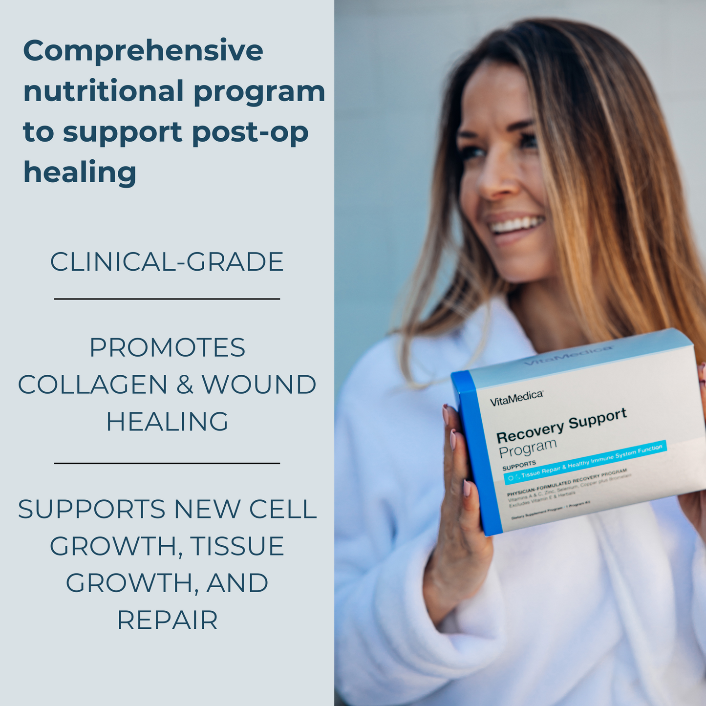 Recovery Support Program: Morning & Evening Program + Bromelain with Quercetin