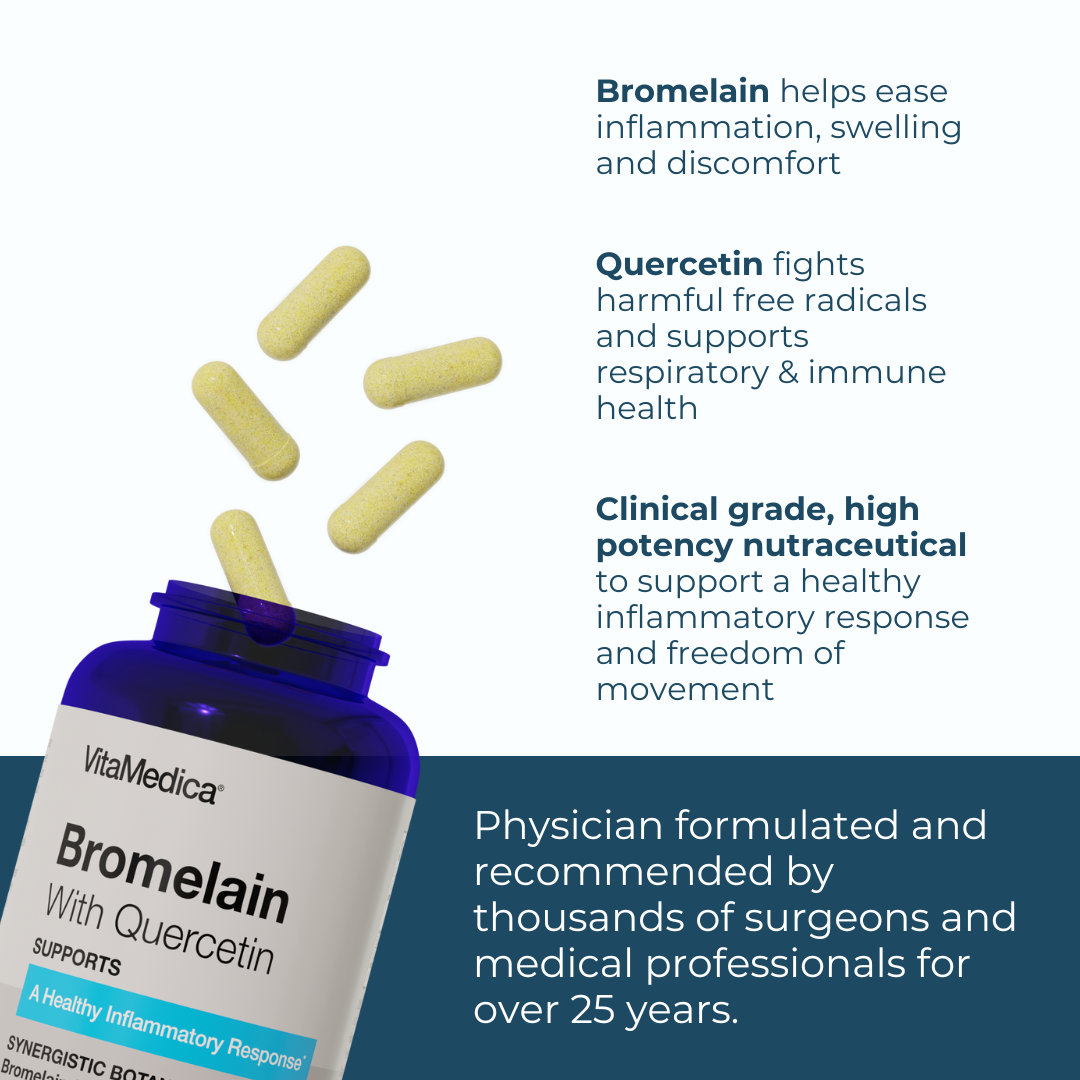 Recovery Support Program: Morning & Evening Program + Bromelain with Quercetin
